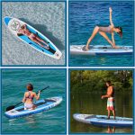 Premium Stand Up Paddle Board, Yoga Board with Durable SUP Accessories & Carry Bag | Wide Stance, Surf Control, Non-Slip Deck, Leash, Paddle and Pump for Youth & Adult - Image 23